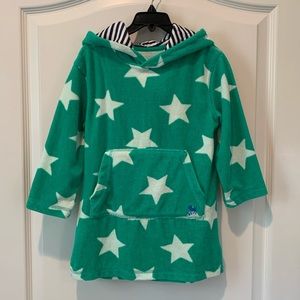 💙 Mini Boden Towelling Throw-On swim coverup.